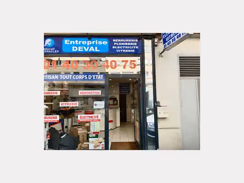 Deval Serrurier Plombier Paris 15