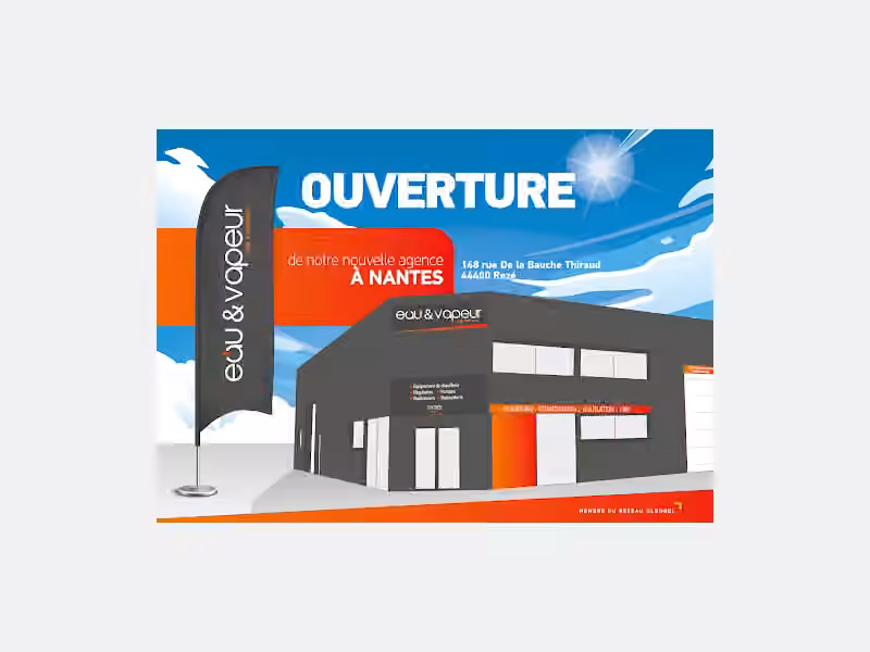 EAU ET VAPEUR Nantes (Pôle Thermique) : Chauffage - climatisation - ventilation