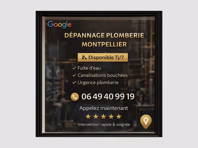 EAU'Service34 dépannage plomberie