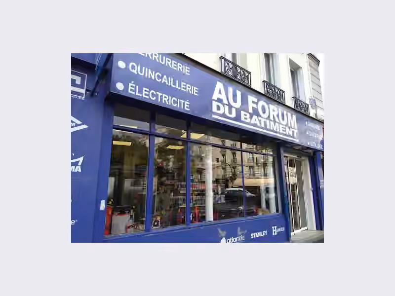 Au Forum Du Bâtiment - Quincaillerie Paris 13