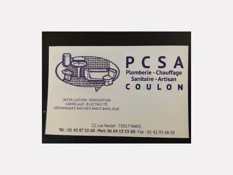 Plomberie Chauffage Sanitaire Associé